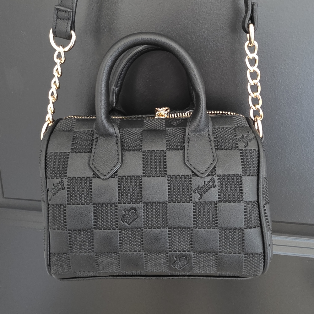 NWT Juicy Couture Miss Indepenent Crossbody - Liquorice - Picture 5 of 6